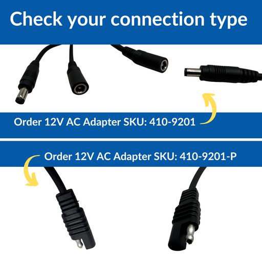 KECO 12V AC Adapter with Adapters for 2-Pin Shop Light