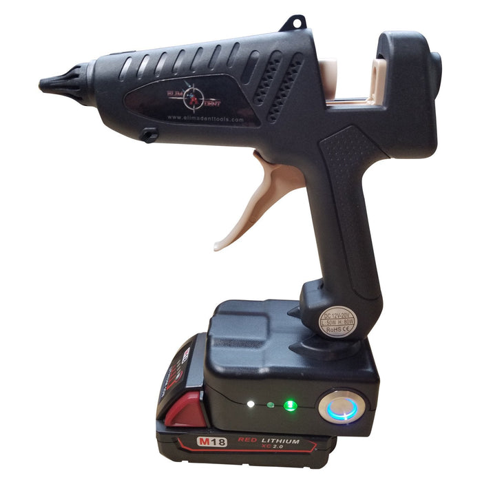 Elim A Dent 18 Volt Cordless Glue Gun - Milwaukee Compatible - Battery & Charger Sold Separately