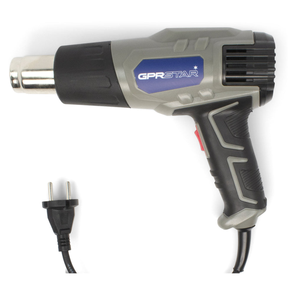 GPR Star 1500 Watt European Plug Dual Temperature Heat Gun - (EU Plug Type C)