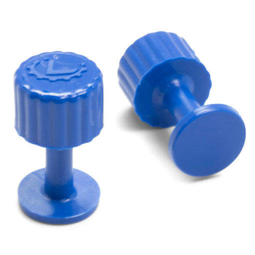 Dead Center® 11 mm Blue Round Finishing Glue Tabs (10 Pack)