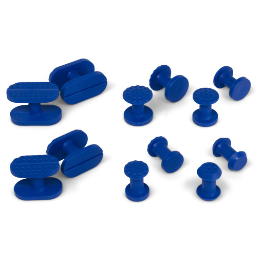 KECO Variety Pack Blue Smooth and Dimpled Dual Surface Flip Tabs (12 Pieces)