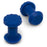 KECO 8 mm / 11 mm Blue Dimpled Dual Size Flip Tab (5 Pack)