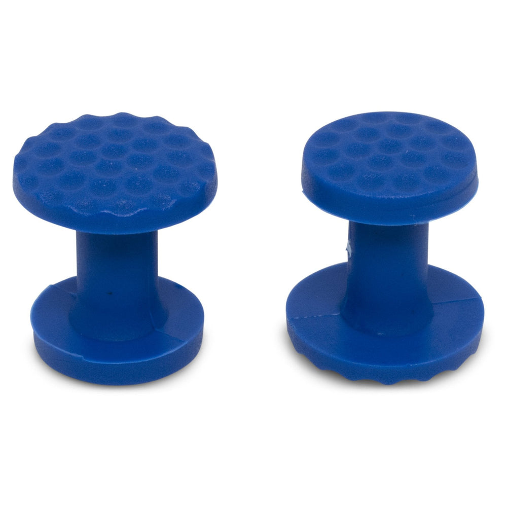KECO 13 mm / 15 mm Blue Dimpled Dual Size Flip Tab (5 Pack)