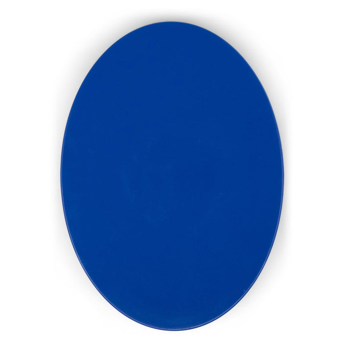 SuperTab® 3 x 4" Blue Smooth Oval Large Damage Collision Tabs