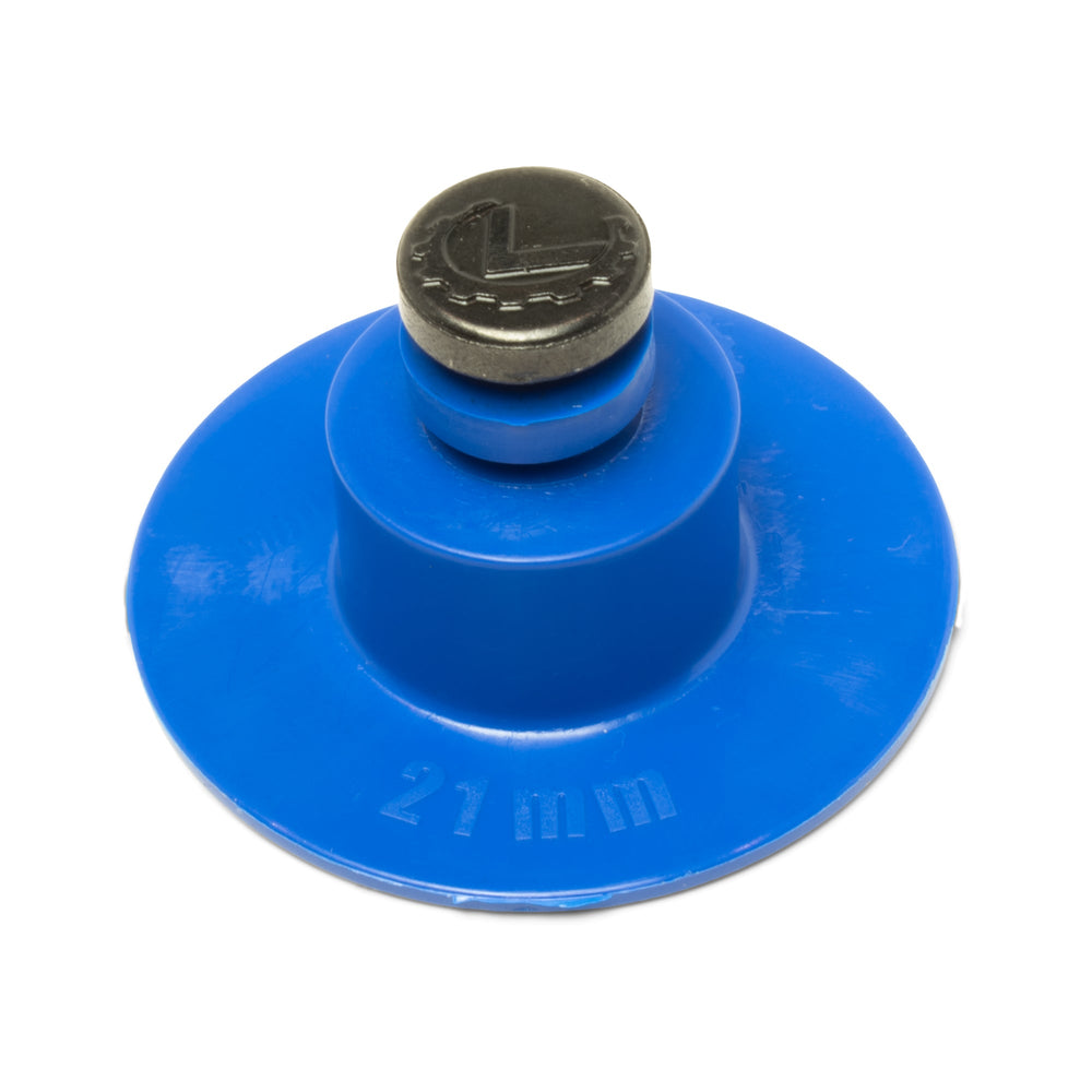 Dead Center® SuperTab® 21 mm / 43 mm Blue Glue Tab