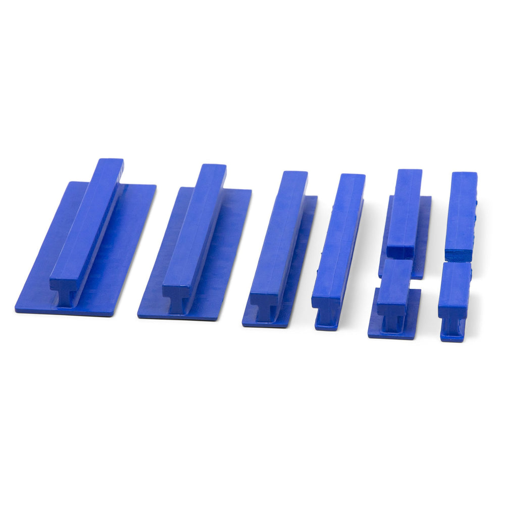 Centipede® Variety Pack Blue Rigid Crease Glue Tabs (8 Pieces)