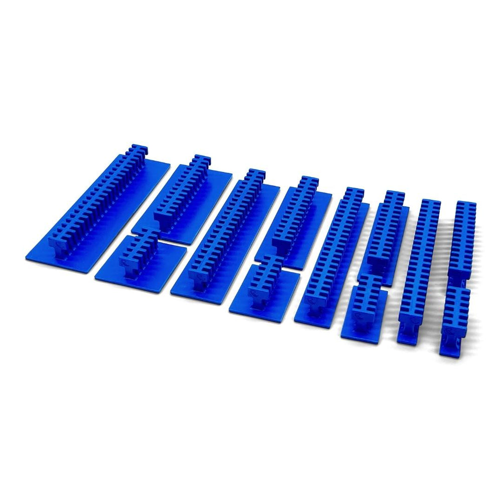 Centipede® Variety Pack Blue Rigid Crease Glue Tabs (12 Pieces)