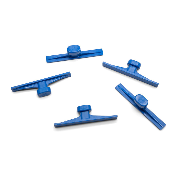 KECO 83 mm Blue Smooth Skinny Crease Glue Tabs (5 Pack)