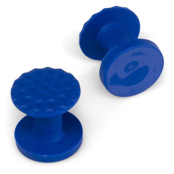 KECO 15 mm Blue Smooth and Dimpled Dual Surface Flip Hail Tabs (5 Pack)