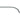 Dentcraft Side Panel Hook - 18" with 3" Curved Flag and Ballpoint Tip