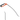Tequila 16", 7/32" Diameter Fixed Handle Arched PDR Tool - Right