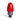 Dentcraft 3/4" Red Hard PVC Interchangeable Bullet Tip