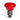 Dentcraft 4" Red Hard PVC Interchangeable Mushroom Tip